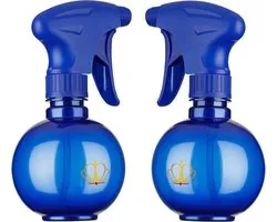 Nekava Set van 2 spuitflessen, 350 ml, verstelbare sproeikop, hoogglans pareleffect, voor haar, planten, ramen, tuin, huishouden