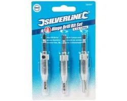 Silverline Scharnierboor Set 2, 2,8 en 3,6 mm - 3 Delig