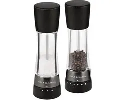 Cole & Mason - Derwent Black Wood Salt and Pepper Mill Gift Set 19 cm