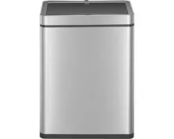 EKO Mirage Plus Recycling Sensor Bin - 2x30 L - Acier Inoxydable Mat