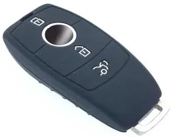 Silicone 3 Button Smart Key Fob Tector Case Cover for Mercedes 2016 2017 Models