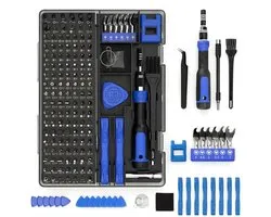 Brute Strength - 161 delige Precisie Schroevendraaierset Magnetisch - Universeel - Gereedschapset- Schroevendraaiers - Torx bitset - Mini schroevendraaier voor horloge en brillen