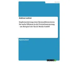 Implementierung eines Kennzahlensystems für mehr Effizienz in der Vertriebssteuerung - am Beispiel der Koch Media GmbH