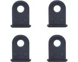 Pack van 4, pomp montagebeugel & trillingsdemper houder, Dia.12mm (0,47"), voor koffiemachine en stoomstrijkijzer - vervangingsonderdeel compatibel met ULKA, OLAB, CEME pompen NMEHP, JYPC-3 serie, enz