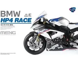 Meng Model Modelbouwpakket Auto - MENG MT004S BMW HP4 R Motor - Pre Colored Edition Plastic - 1:9 - Modelbouw