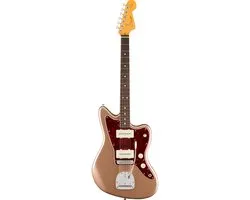 Fender American Professional Classic Jazzmaster RW Faded Firemist Gold - Elektrische gitaar