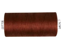 CC Sewing Thread, brown, 1000 m/ 1 roll