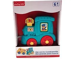 Muzikale Locomotief - Educatief Speelgoed - Playing Kids - 6+m