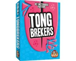 Whitegoblingames White Goblin Games - Tongbrekers - Kaartspel - 3 tot 8 spelers - 30 minuten - Vanaf 9 jaar - Hillarisch partyspel