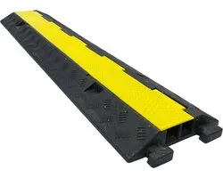 Kabelbrug - Kabelgoot - 2 Kanalen - Rubber - 100 cm