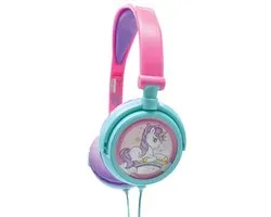 Lexibook Unicorn Stereo Bedrade Opvouwbare Koptelefoon met veilige volumebeperking