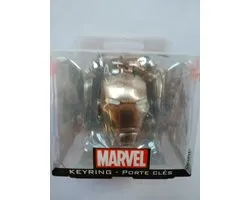 Semic Distribution Iron Man helmet Mark II Sleutelhanger Roestvrijstaal