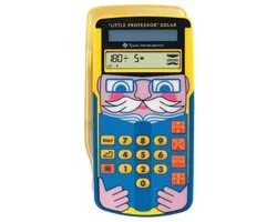 Calculateur Texas Instruments Little Professor Solar