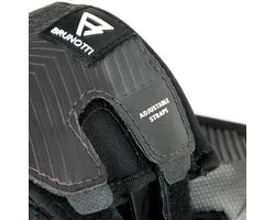 Brunotti Gravity Pro Pads Set - Zwart - Kiteboard Bindingen - Inclusief handle - Kitesurf Pads - ONE SIZE