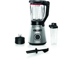 Bosch Serie 4 MMB6384M blender 1,5 L Mélangeur de table 1200 W Noir, Gris, Transparent
