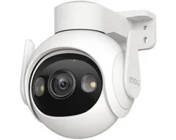Imou Cruiser 2 - Beveiligingscamera Voor Buiten - 3K Beeldkwaliteit - Panoramisch Draaien En Kantelen Voor Volledige Dekking - WiFi 6 - Slimme Kleuren Nachtzicht - Accurate Detectiebereik Tot 22m Voor Personen En 44m Voor Auto's - IP66 Weerbestendig