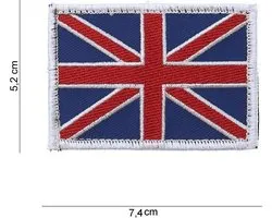 Tissu Emblem UK + Velcro