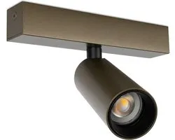 KS Verlichting opbouwspot - Vigo 1 plafondlamp - Brons - GU10 - Aluminium