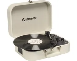 Denver Platenspeler - Ingebouwde Speakers en Versterker - Incl. PC Software - Auto-stop - Retro - VPL130