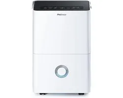 Déshumidificateur Pro Breeze avec application Smart - Déshumidificateur de 30 litres par jour, Wi-Fi, réservoir de 4 L, tuyau de vidange inclus, minuterie de 24 heures, verrouillage enfant - Éliminateur de moisissures et déshumidificateur mobile