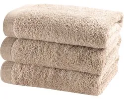 Casilin - Como - lot de 3 serviettes invité - 30x50 - Beige