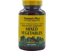 Mixed Vegetables (180 Tablets) - Nature's Plus