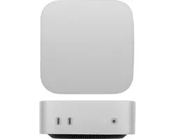 kwmobile Hoesje voor Apple Mac Mini M4 Pro / Mac Mini M4 – Case – Siliconen Tas – Cover – Beschermhoes in transparant