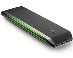 HP Poly Sync 60-M – Speakerphone voor Vergaderruimtes – Bluetooth, USB-A & USB-C – Conferentiespeaker met 6 Microfoons – Geschikt voor Microsoft Teams – Zwart