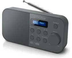 Muse M-109DB - Compacte digitale DAB+ / FM radio, zwart