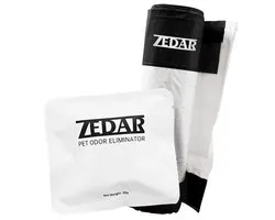 Ensemble désodorisant et sac Zedar K1200 - 6 dosettes parfumées - 5 rouleaux de sacs à litière pour chat