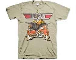 Top Gun Flying Eagle T-shirt kaki