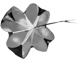 SKLZ Speed Chute - Weerstandsparachute - Resistance Training Parachute - 137 cm - Verstelbaar - Inclusief draagtas