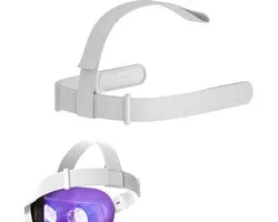 Hoofdband geschikt voor Oculus Quest 2-headset, een verstelbaar en vervangbaar accessoire geschikt voor de VR-headset.