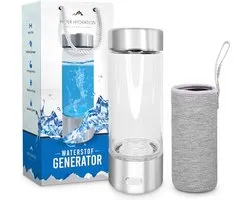 Hyper hydration - Waterstof Generator - H2 Water - Water Generator - 450 ml - Hydrogen Water Generator - Gezond Water - Waterfles - Waterfilterfles - Superfood - Anti age - Volwassenen - Drinkfles