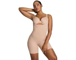 SPANXsculpt GoFigure Open Bust Midthigh Bodysuit - Maat M - Kleur Chai