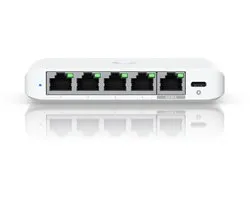 Ubiquiti UniFi Flex Mini - Netwerkswitch - 5 Poorten - Managed - PoE - 2.5 Gbps