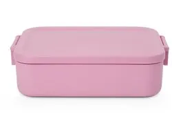Brabantia Make & Take Lunchbox/Broodtrommel - Medium - Kunststof - Lilac Pink