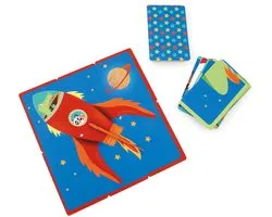 SCRATCH Gezelschapsspel - Space Race - In Vormendoos - 4 Jaar