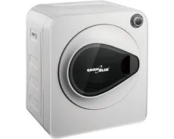 Green Blue – Wasdroger mini – Warmtepompdroger Elektrisch – 830W – Vijf droogprogramma’s – 3kg – Modern Design - Wit
