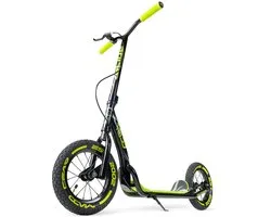 Off Road Step - MGP Metro Glide - Zwart/Groen - Luchtbanden - Staander - Handrem - Vanaf 8 jaar