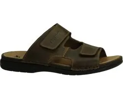 Rieker - 25592 - Comfort slippers - Heren - Maat 40 - Bruin - 25 -Tabak