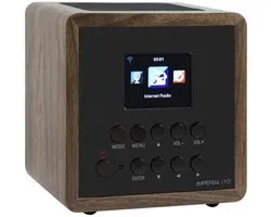 Imperial DABMAN i10 - Internetradio - DAB+ / FM Radio - Hout