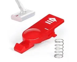 Clip Latch Tab Button met veer compatibel met Dyson V12s/V15s Submarine/Omni-glide reserveonderdelen, natte borstelwals, ontgrendelingssnapper accesso