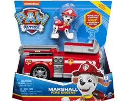 Pat Patrouille Paw Patrol Brandweerwagen van Marshall