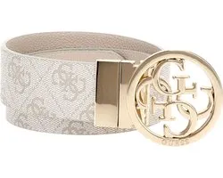 GUESS Riem Noelle Nolana Belt W105 Bone Logo Crème