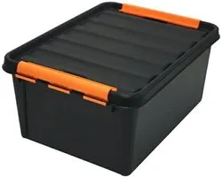 SmartStore - Pro 14 Opbergbox 14 liter - Polypropyleen - Zwart