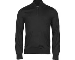 Tee Jays - Men's Half Zip - Black - S