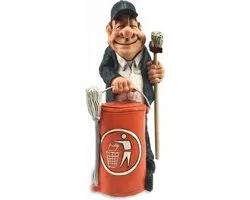 Drôle Professions Figurine Balayeuse De Rue Avec Équipement Le Monde De La Bande Dessinée De Stratford - Figurines De Caricature - Figurines De Bande Dessinée - Cadeau Pour - Cadeau - Cadeau - Cadeau D'anniversaire