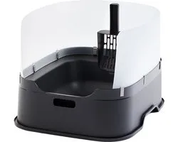 Rotho splash shield kattentoilet biala