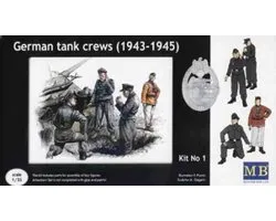 Master Box Modelbouwpakket Militaire voertuigen - 03507 German tank crews - (1943-1945) Kit No 1 - Figuren Plastic - 1:35 - Modelbouw